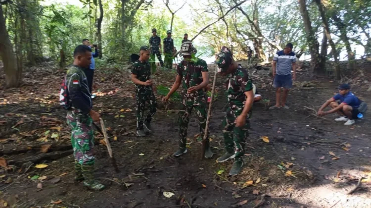Kodim 1503/Tual Gelar Pembinaan Lingkungan Hidup