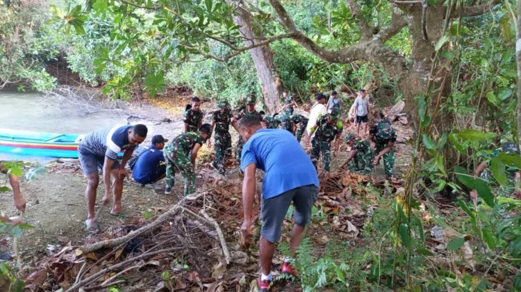Kodim 1503/Tual Gelar Pembinaan Lingkungan Hidup