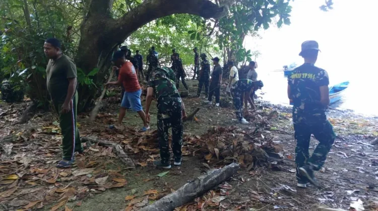 Kodim 1503/Tual Gelar Pembinaan Lingkungan Hidup
