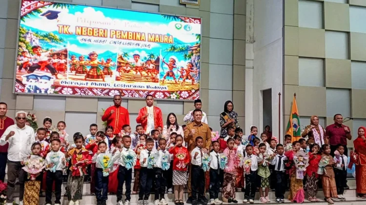 Wabup Maluku Tenggara Hadiri Pelepasan Siswa TK Negeri Pembina