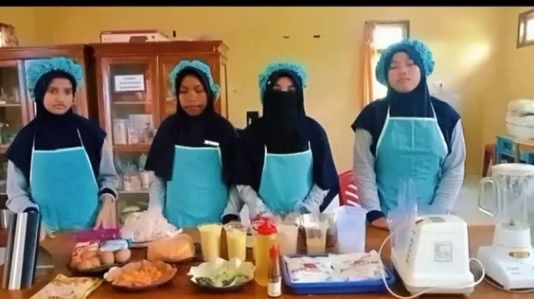 SMP Madani Tual Kembang Potensi Siswa di Bidang Kuliner