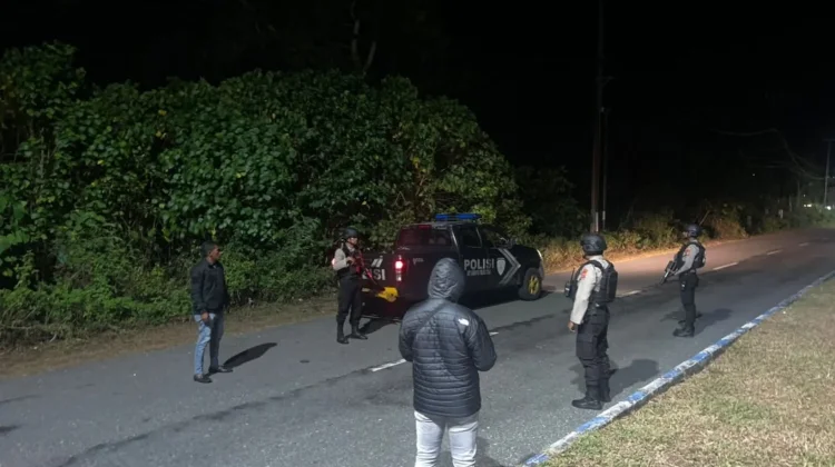 Polres Tual Terus Giatkan Patroli Malam