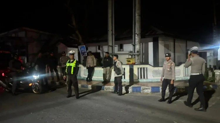 Wujudkan Kamtibmas yang Kondusif, Patroli Polres Tual Rutin Berjalan