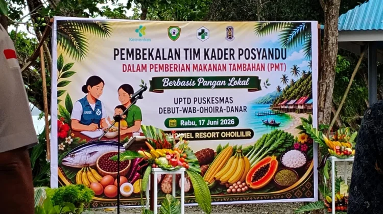 Pembekalan Kader Posyandu Dukung Penurunan Stunting di Maluku Tenggara