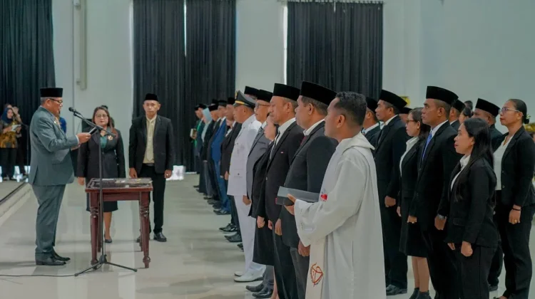 Pelantikan Pejabat Administrator dan Pengawas Perkuat Kinerja Birokrasi