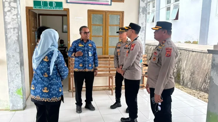Gelar Donor Darah, Wujud Nyata Polres Tual Sambut HUT Bhayangkara ke-80