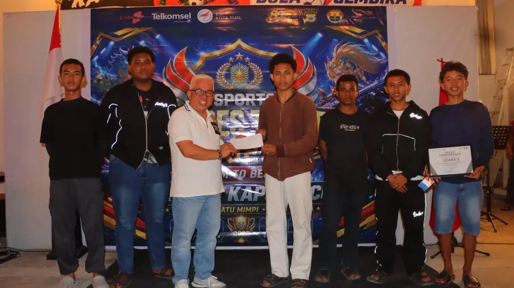 Polres Tual Gelar Turnamen Esport, Pupuk Talenta Muda Kei