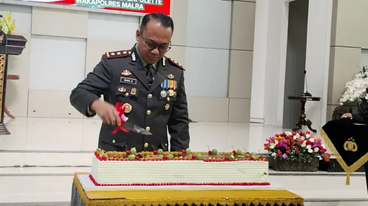 Polres Maluku Tenggara Gelar Syukuran Hari Bhayangkara Ke-80
