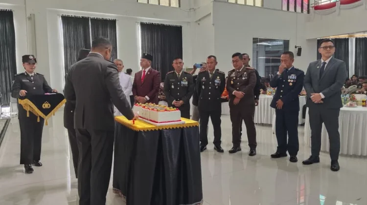 Polres Maluku Tenggara Gelar Syukuran Hari Bhayangkara Ke-80