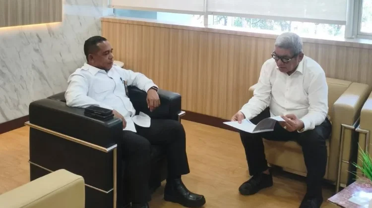Bupati Malra Bahas Program Strategis dengan Dirjen SDA