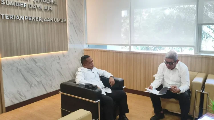 Bupati Malra Bahas Program Strategis dengan Dirjen SDA