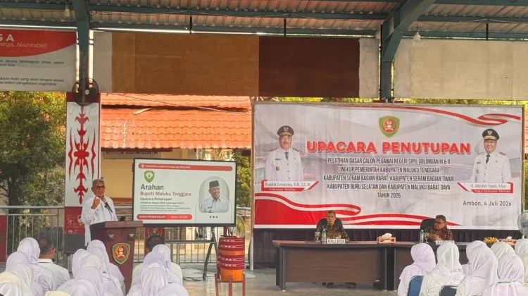 Bupati Thaher Tutup Latsar CPNS Kabupaten Maluku Tenggara Tahun 2026