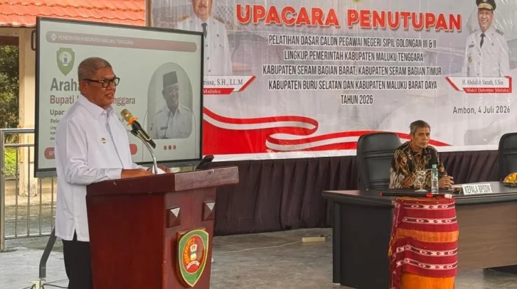Bupati Thaher Tutup Latsar CPNS Kabupaten Maluku Tenggara Tahun 2026