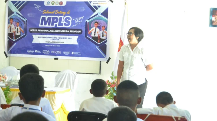 Hari Pertama MPLS Seminari St.Johanis Langgur Berjalan Tertib dan Lancar