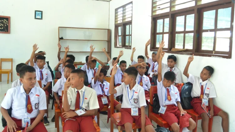 Hari Pertama MPLS Seminari St.Johanis Langgur Berjalan Tertib dan Lancar