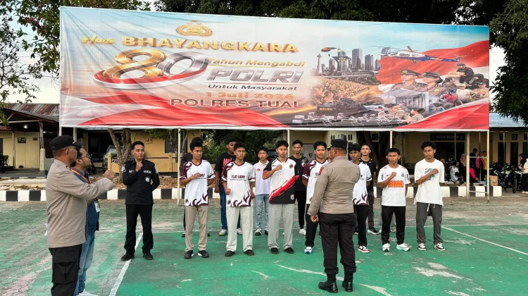 Tim E-sport Polres Tual Siap Bersaing di Tingkat Polda Maluku