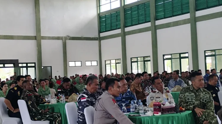 Acara Lepas Sambut Danyonif 735 Nawasena Tandai Pergantian Kepemimpinan