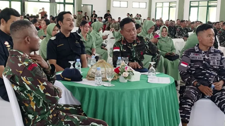 Acara Lepas Sambut Danyonif 735 Nawasena Tandai Pergantian Kepemimpinan