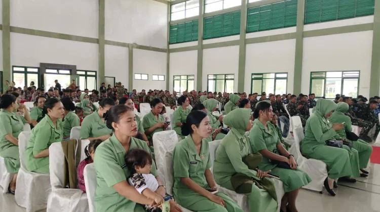 Acara Lepas Sambut Danyonif 735 Nawasena Tandai Pergantian Kepemimpinan