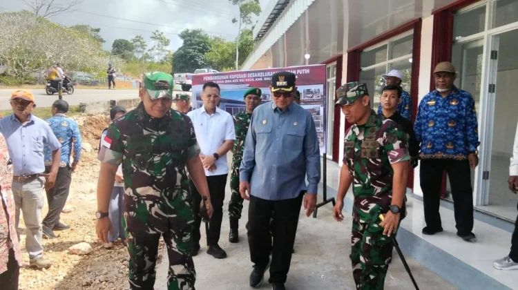 Pangdam Pattimura Tinjau Pengembangan Koperasi Merah Putih di Malra