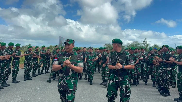 Pangdam XV/Pattimura Tekankan Profesionalisme dan Kesiapsiagaan Prajurit di Kei