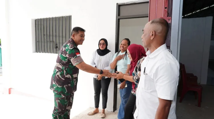 Pangdam Kunjungi Koperasi Merah Putih di Kei