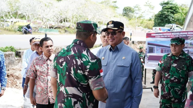Pangdam Kunjungi Koperasi Merah Putih di Kei