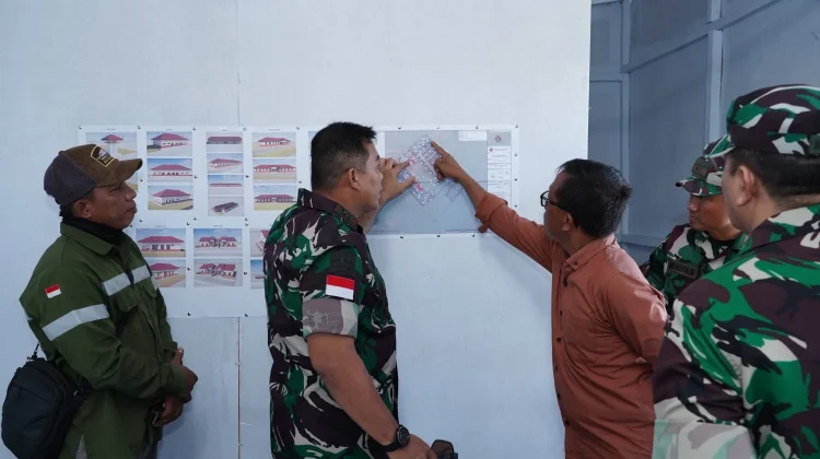 Tinjau Aspek Persiapan, Pangdam XV/Pattimura Turun Langsung ke Desa Dullah