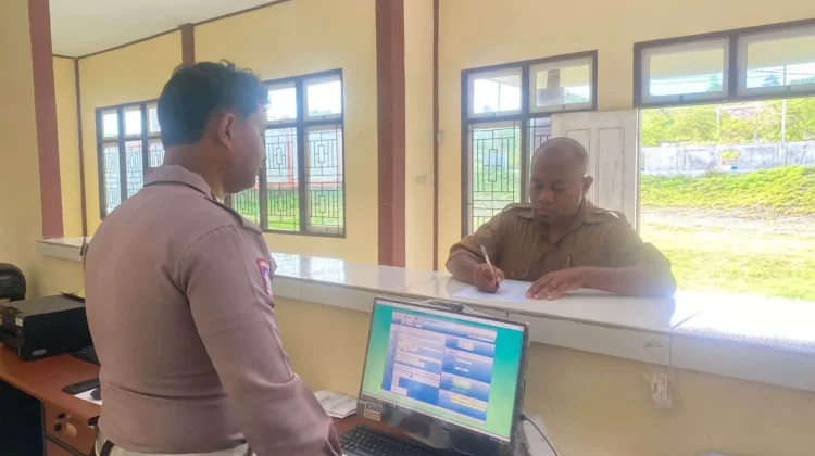 Pelayanan Publik Polres Tual Berkomitmen Efisiensi dan Maksimal