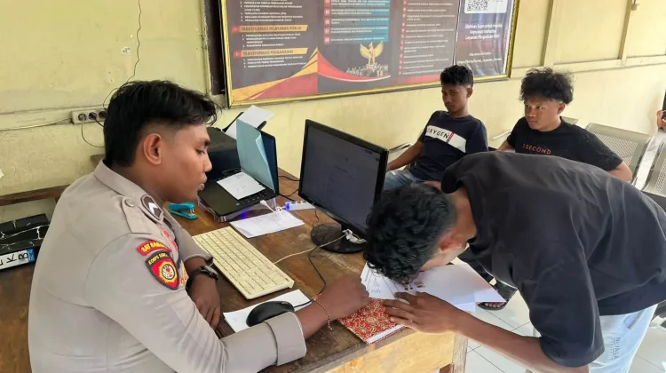 Pelayanan Publik Polres Tual Berkomitmen Efisiensi dan Maksimal