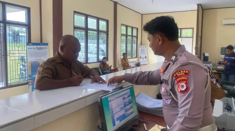 Pelayanan Publik Polres Tual Berkomitmen Efisiensi dan Maksimal