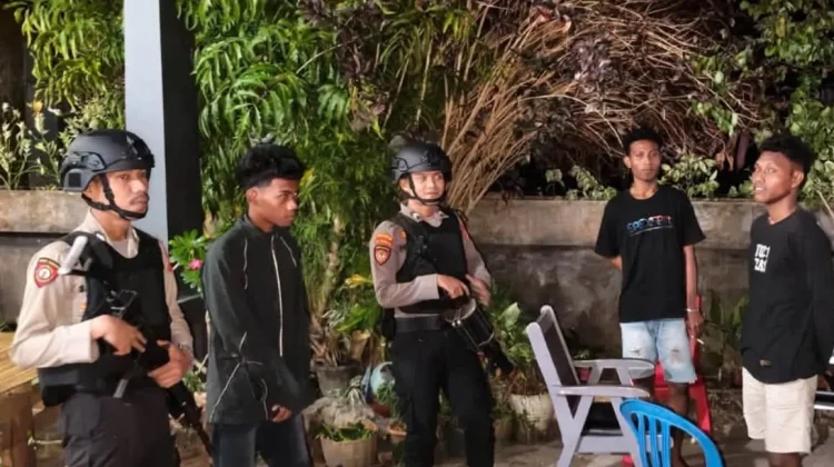 Polres Tual Rutinkan Patroli Kamtibmas Setiap Malam