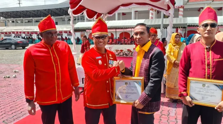 Kodim 1503/Tual Hadiri Upacara Peringatan HUT Kota Tual ke-19