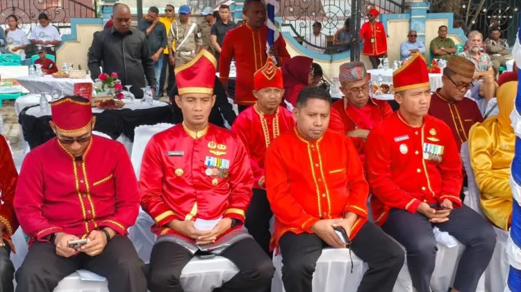 Kodim 1503/Tual Hadiri Upacara Peringatan HUT Kota Tual ke-19