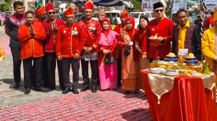 Kodim 1503/Tual Hadiri Upacara Peringatan HUT Kota Tual ke-19