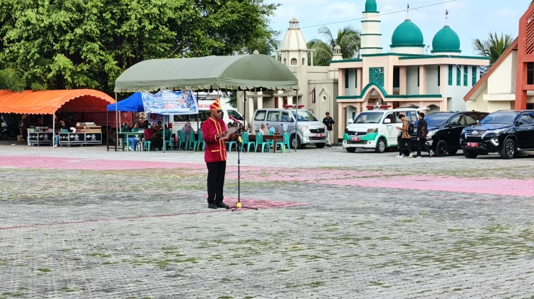 HUT ke-19 Kota Tual ,Laksanakan Upacara di Lapangan Lodar El