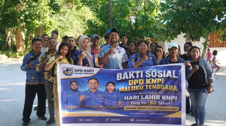 Pemuda KNPI Malra Gelar Aksi Bersih Pantai Ngurbloat