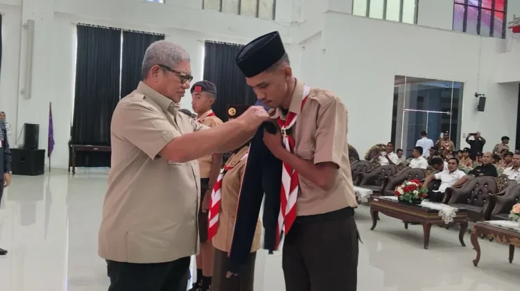 Kontingen Pramuka Malra Diminta Jaga Nama Daerah di Jambore Nasional XII