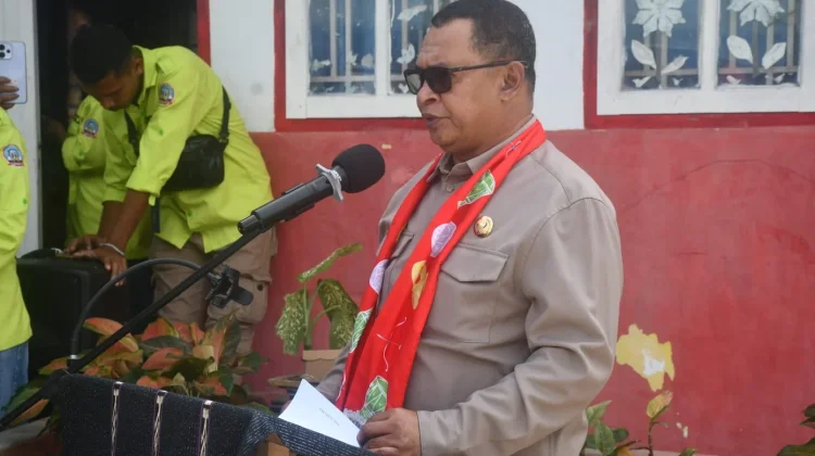 Berita Foto - Peletakan Batu Pertama di SDN 12 Kota Tual, Siap dibangun ...