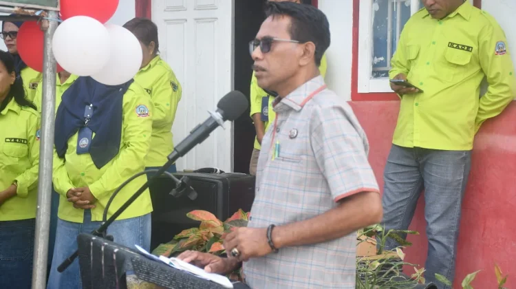 Berita Foto - Peletakan Batu Pertama di SDN 12 Kota Tual, Siap dibangun ...