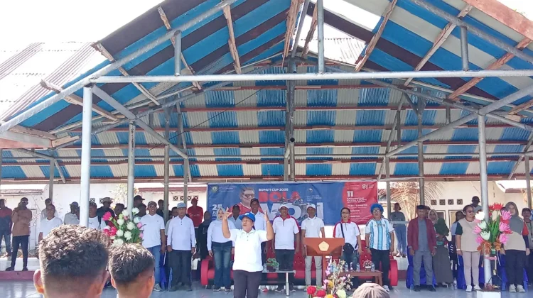 Berita Foto - Pembukaan Turnamen Voli Antar-Ohoi Digelar Serentak di 11 ...