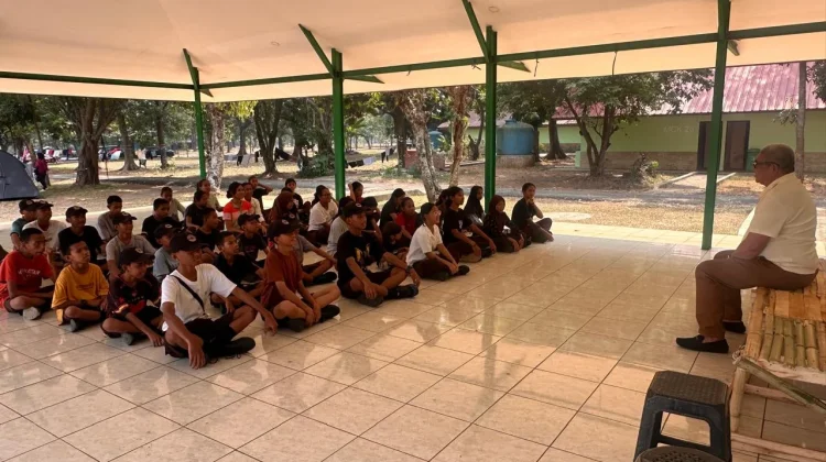 Bupati Maluku Tenggara Kunjungi Peserta Jambore Nasional XII di Cibubur