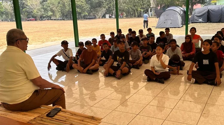 Bupati Maluku Tenggara Kunjungi Peserta Jambore Nasional XII di Cibubur