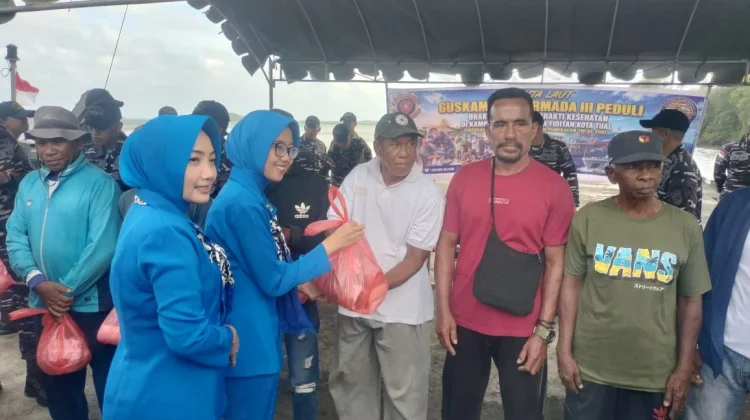 Operasi Perisai Sura-26: Langkah TNI-AL Tebar Kepedulian untuk Nelayan Fiditan