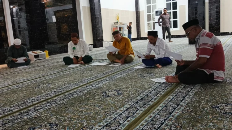 DKM Masjid Agung Raudah Doa dan Dzikir untuk Keberkahan Bupati Maluku Tenggara