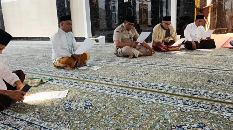 DKM Masjid Agung Raudah Doa dan Dzikir untuk Keberkahan Bupati Maluku Tenggara