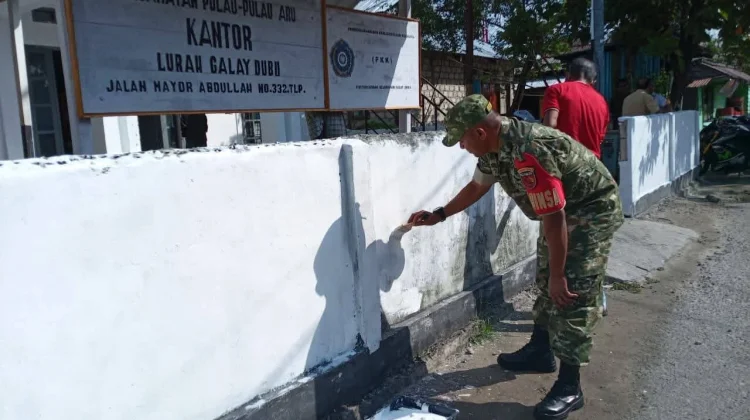 Babinsa Galay Dubu Gelorakan Semangat Nasionalisme