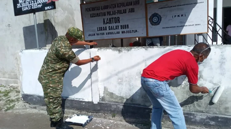 Babinsa Galay Dubu Gelorakan Semangat Nasionalisme