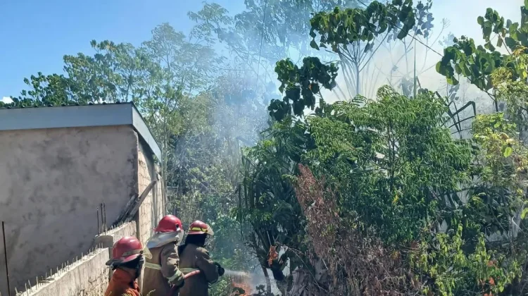 Kebakaran Lahan di Kawasan Budiloka Tual