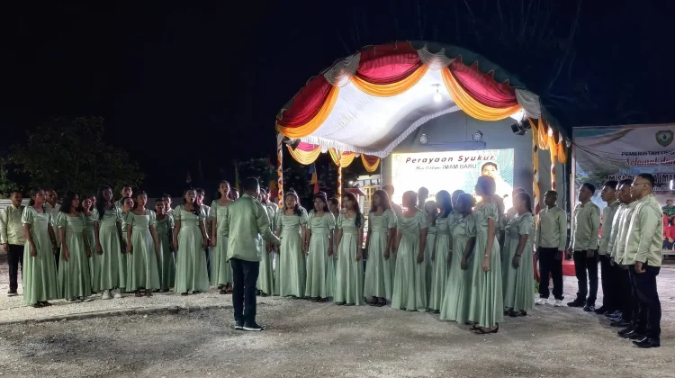 Wabup Malra Hadiri Syukuran Tahbisan Imam Baru Asal Ngilngof
